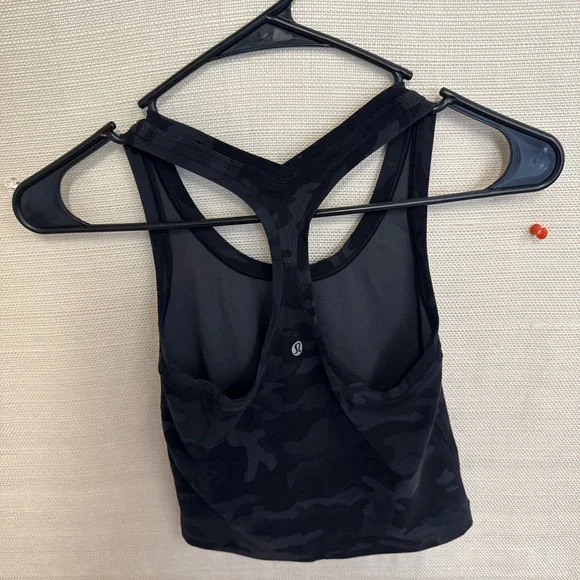 Lululemon Athletica Black Camo Tank - Picture 2 of 2